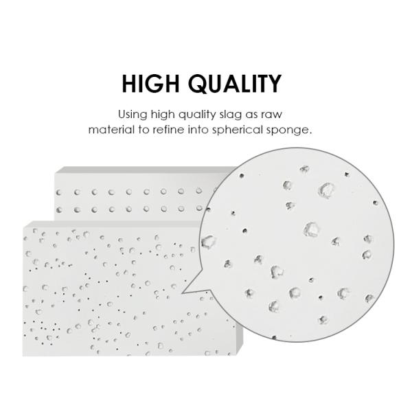 Interior Decoration Materials Mineral Wool Ceiling Tile 60x60 60x120 cm Wooden Board