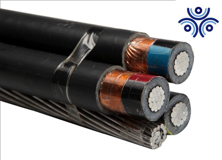 36KV 185mm2 ABC Overhead Cable XLPE Insulated Aerial Bundled Cable For Construction