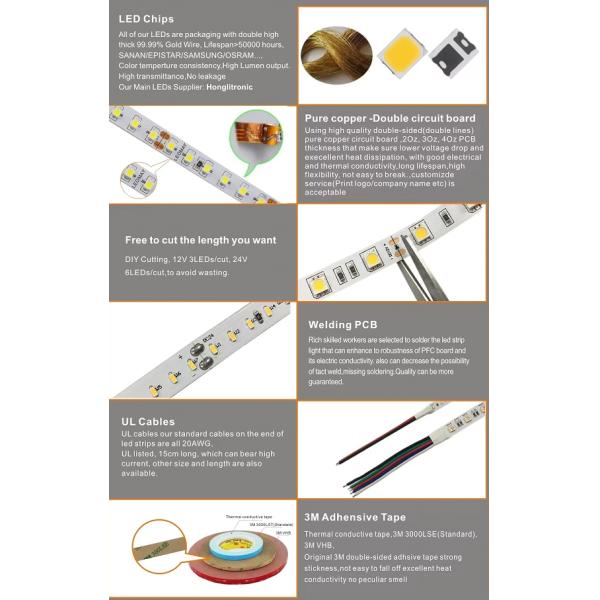 COB Strip Light 320leds 512leds 384leds 480leds Rgb Light Bar 12V 24V Waterproof Flexible Light Strip