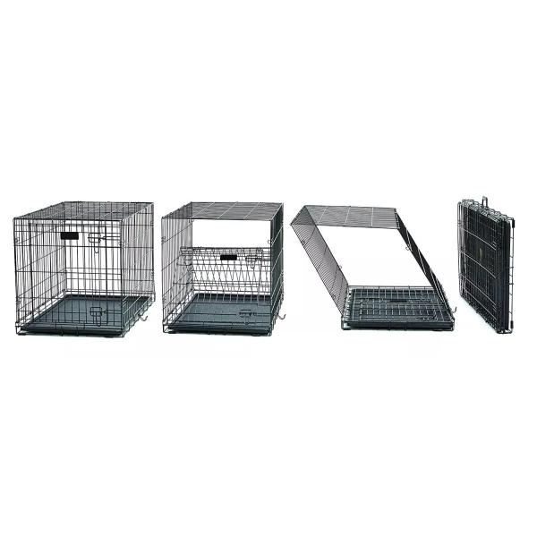 Solid Construction 15kgs 123cm Foldable Metal Dog Crate