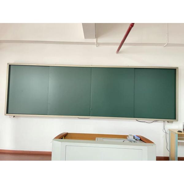 Intelligent Blackboard Sliding 75 86 Inch Panel Board White Green Optional With Touch Panels Wall Moutned Android Windows Operation System For