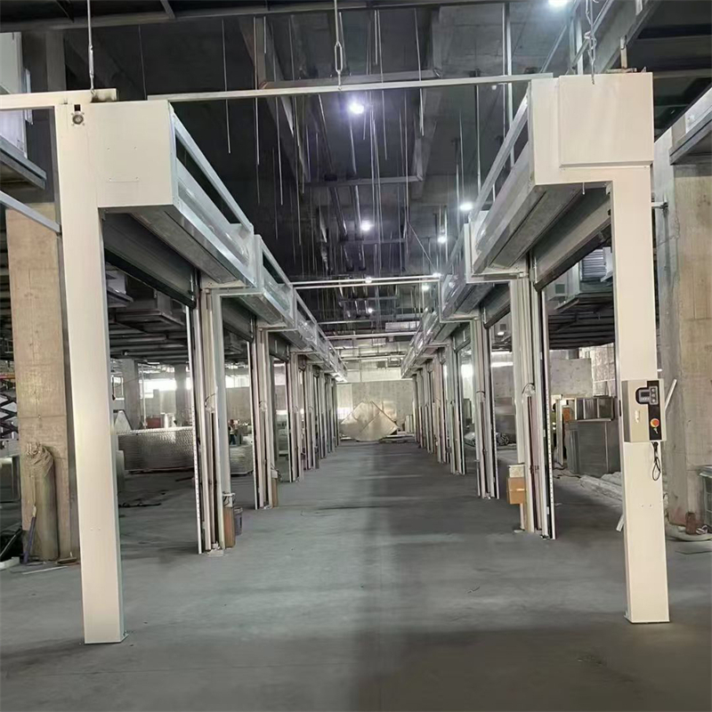 Spiral High Speed Door for E-commerce Warehouses