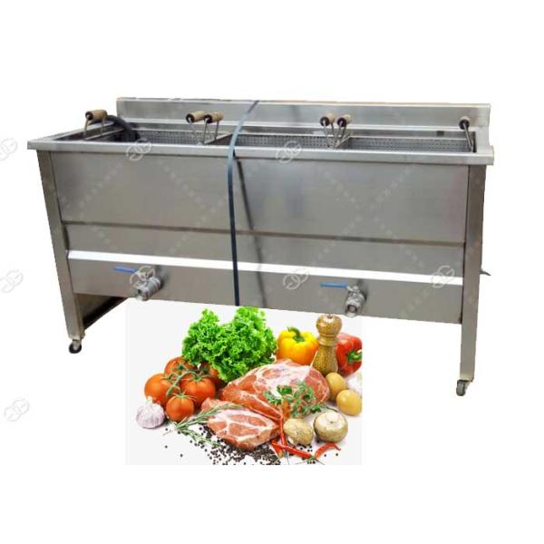 meat vegetables blanching machine
