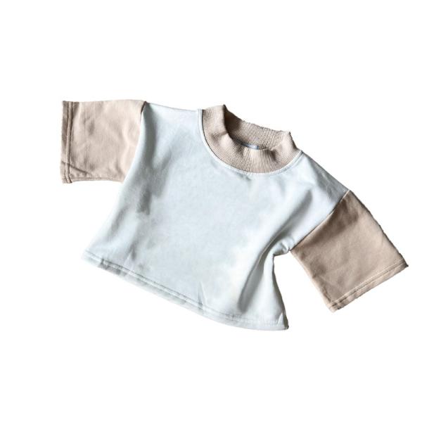 Babies Custom Made T Shirts Kids Casual French Terry Fabric