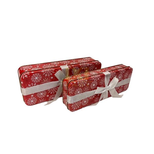 DADI Candy Tin Box Rectangular Tin Can 0.19mm-0.4mm Cookie Tin Packaging