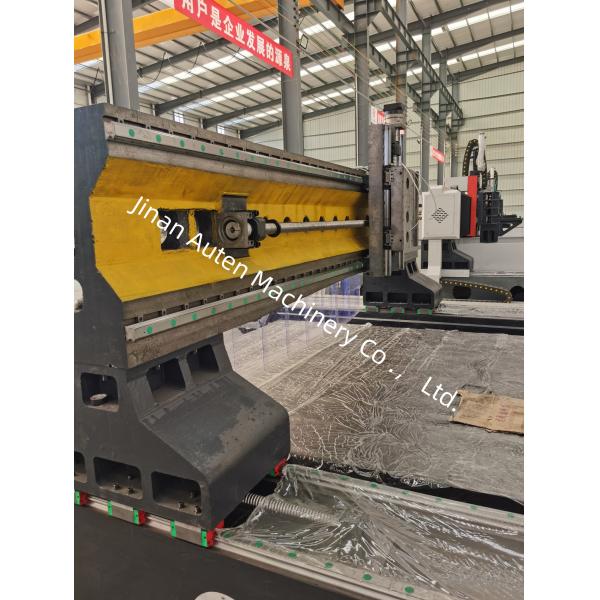 3000x3000mm CNC Plate Drilling And Milling Machine 80mm Drilling Diameter