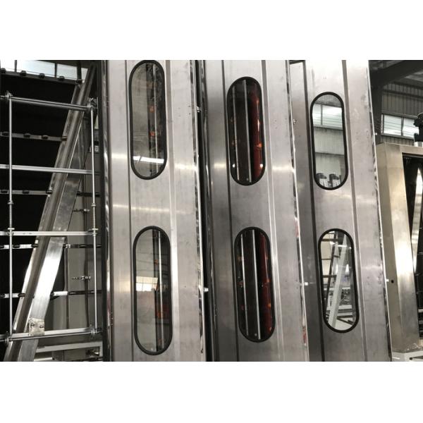 Custom Double Glazing Equipment , Glass Processing Machines 45m/Min Transmission Speed
