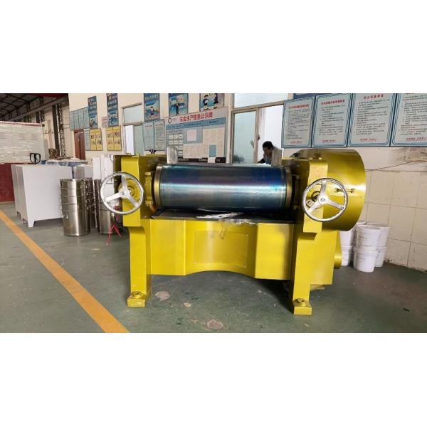 Printing Ink 3 Roll Mill / Triple Roll Mill Machine 810mm / 1000mm Length 380V 50Hz