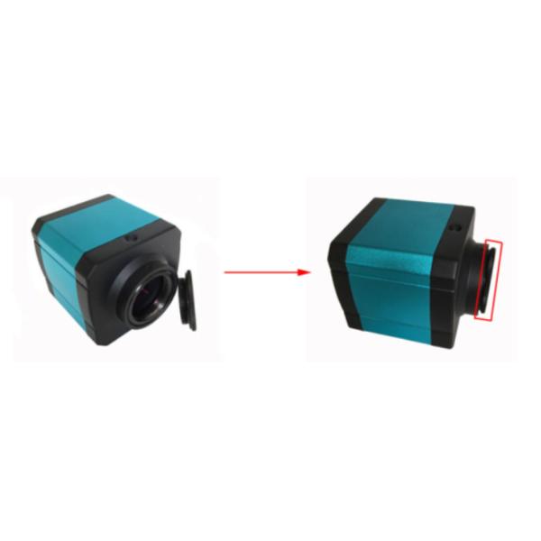CS Mount Lens Cap Surveillance Lens Cover 25.2mm Thread C Mount Industrial Camera Anti-proof Dust PPS M12 CS Mount Lens Holder 25.2mm Thread C CCD Interface