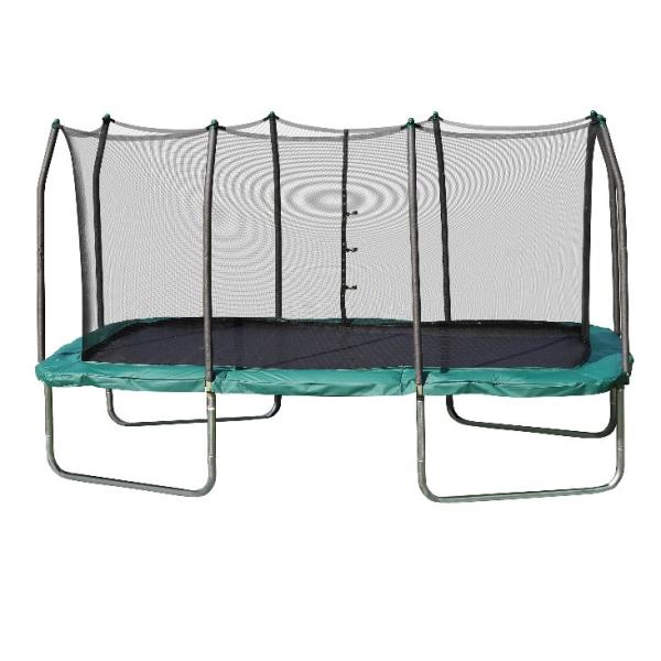 Trampolines Rectangle 8' x 14' Trampoline, Green rectangle gymnastics square trampoline