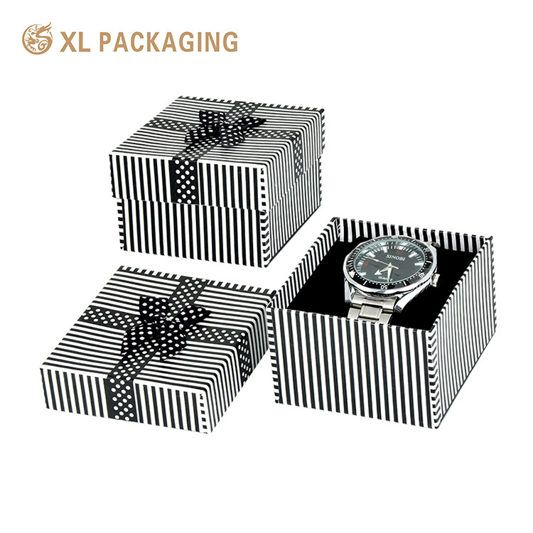 Custom Watch Gift Box with Pillow Insert | Lid & Base