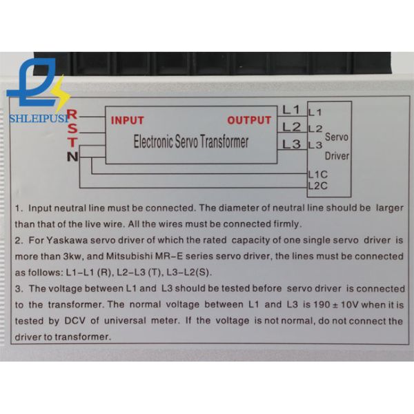 3 Phase Sero Type Electrical Voltage Transformer 5.5KVA 200-400V