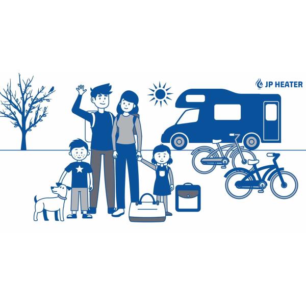 JP Combi air and water diesel heater CE Similar to Truma D6 E heaters for motorhome camper caravans