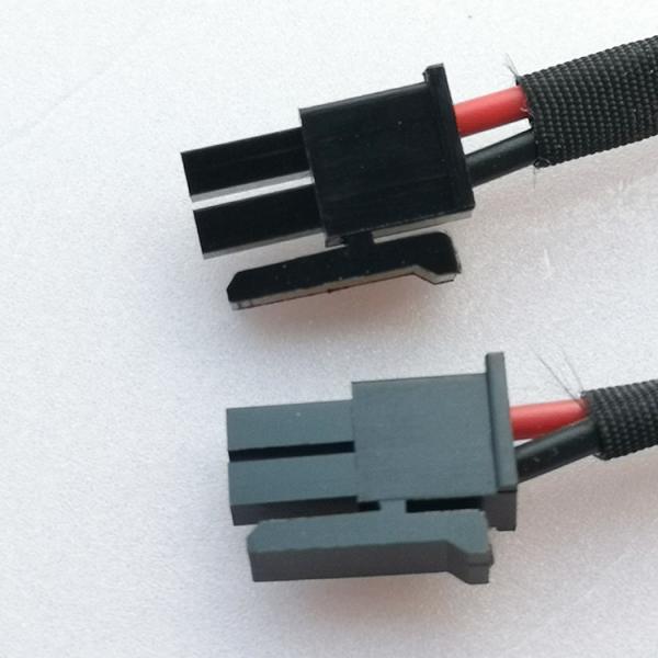 molex 3.0 43025 1*2P to 2*1P cable assembly 1007 20AWG with tape wire harness