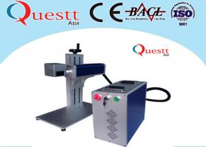 China Portable Laser Marking Machine For Bangle , Air Cooling Desktop Engraving Machine on sale