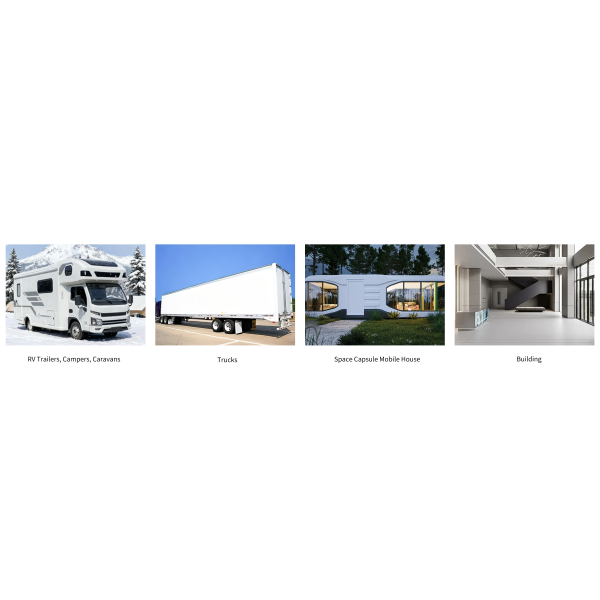 Fiberglass Composite Panel Anti-Aging Stable Damp-Proof Construction Board