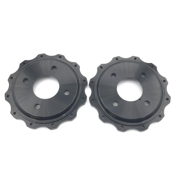 CNC machining Center Brake Disc Bell With 6061 7075 Aluminum