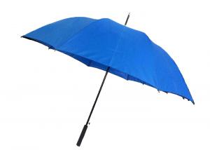 China Custom Automatic Stick Umbrella , Long Stick Umbrella EVA Straight Handle on sale