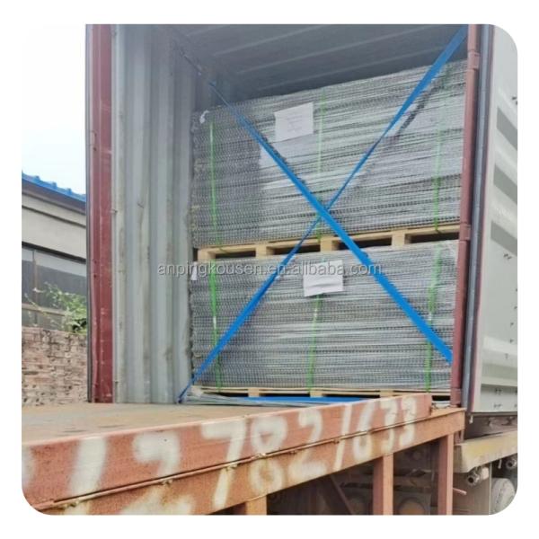 4mm Galvanized Wire Welded Barrier For Construction Wire Mesh