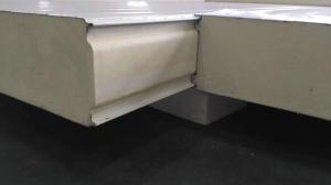 Buy cheap Wall PIR Sandwich Panel Metal Polyurethane Foam Sandwich Panels product