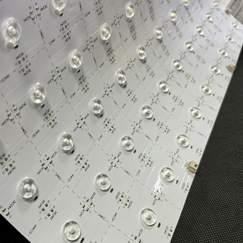 50LEDs LED Flex Sheet With Lens High Brightness Panel Sheet For Advertising