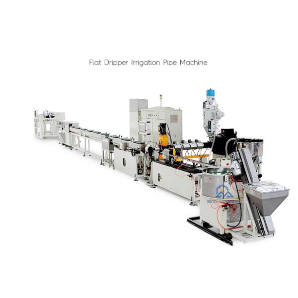 HSJ-75 Round Dripper Drip Irrigation Pipe Making Machine Speed 25-60m/min With 90kW Power