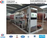 hot sale!30M3 mobile skid lpg gas station for filling cars, wholesale price skid