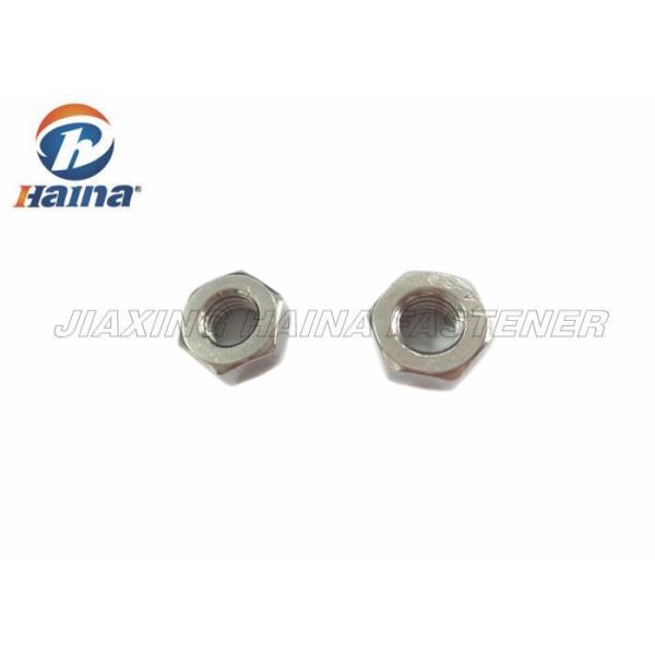 A4 Stainless Steel 316 Finished Coarse Threaded Hex Nuts For Constructure