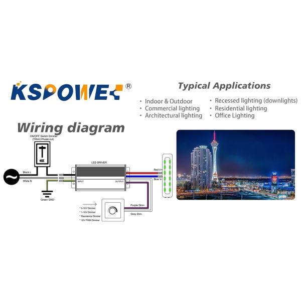 LED driver installation example