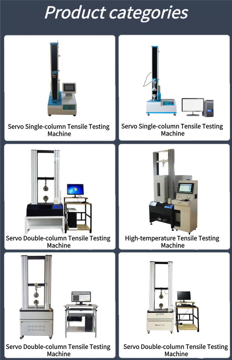 Single Column Computerized Automatic Electronic Tensile Testing Machine for Rubber Universal Materials