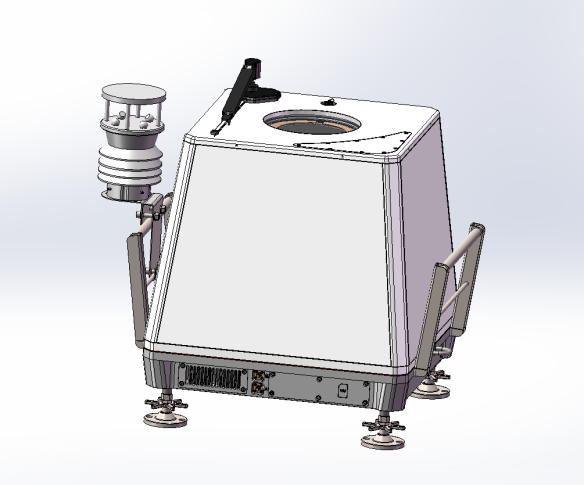 Molas B300 Onshore Wind Lidar Large Range No Infrastructure Lightweight