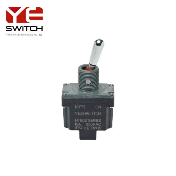 High Current Momentary (OFF) ON Industrial Toggle Switch For Industrial Application