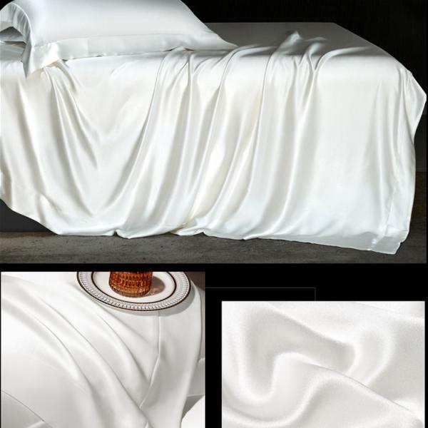 Comforter Sets Bedding Made By 6A Grade 100% Mulberry Silk with 128x70 Fabric Density