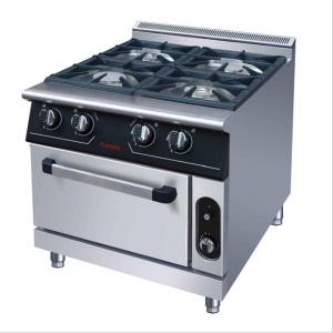 China JUSTA New type Stainless Steel Kitchen Equipments 4.8KW PNG Gas Burner With Oven on sale