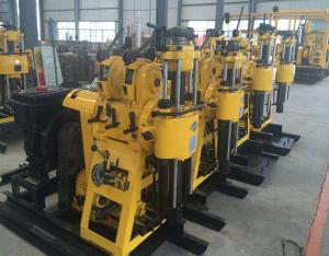 China Double Cylinder Hydraulic Feeding Rotary Type Core Drilling Rig on sale