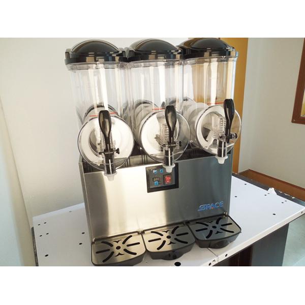 Frozen Slush Cocktail Slushie Machine Three Bowl Independent Control