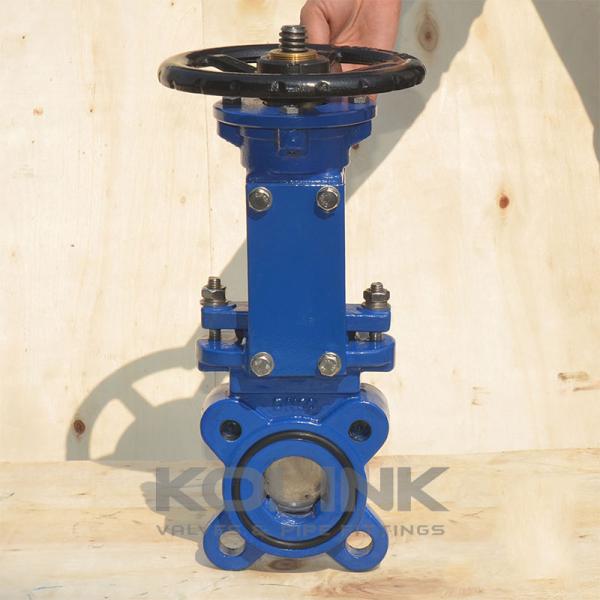 Bi-directional Knife Gate Valve U-seal Non-rising Stem DN50-DN900