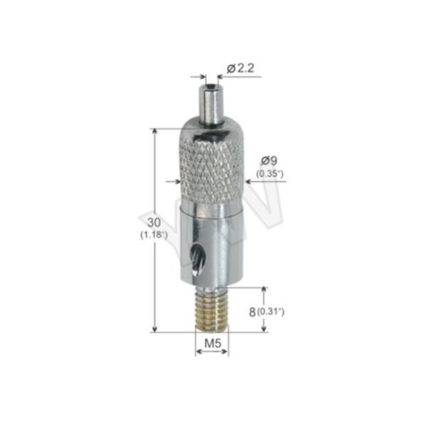 M5 External Threaded Aircraft Cable Adjustable Fittings For Hanging Light Fixtures