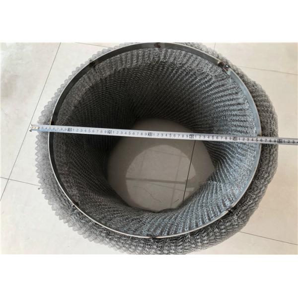 Stainless Steel Wire Mesh Demister Pad Customized Thickness