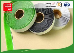 Colour Nylon Roll Hook And Loop Adhesive Tape For Household / Plastic PVC