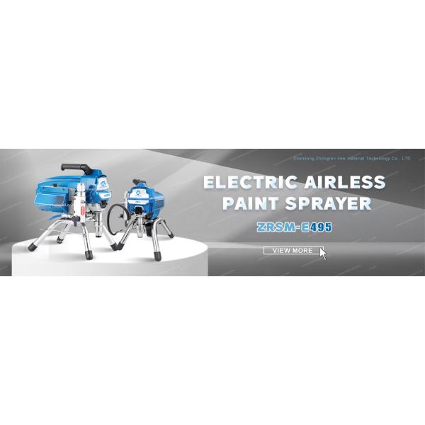 Durable1000W-3500W Compact Electric Airless Paint Sprayer High Efficiency Adjustable Pressure Coating Spray Machine