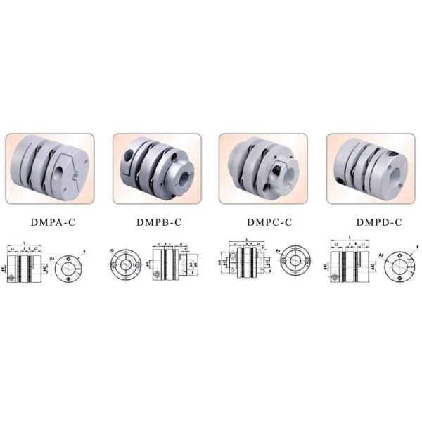 High Precision Single or Double Diaphragm Couplings Easy Installation