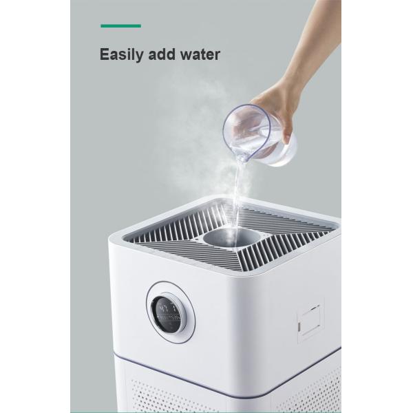 H11 H13 65dB Hepa Air Purifier Smoke Odor Sensor Office Home Use