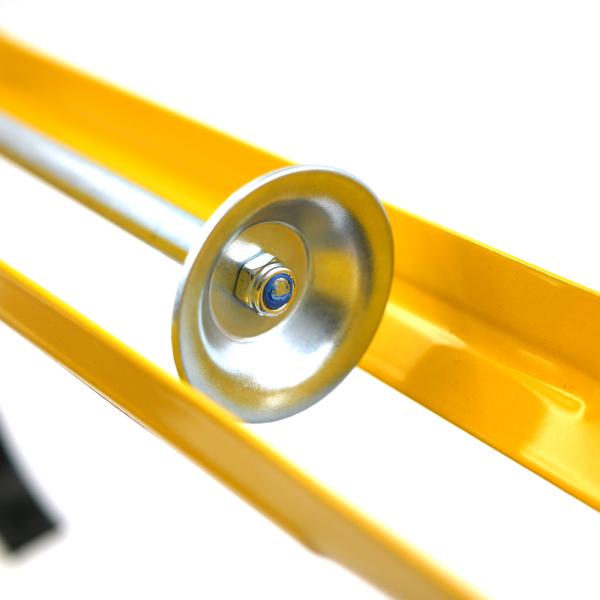 Cradle Steel Skeleton Frame Sealant Caulking Gun Drip-Less 400ml Rotating