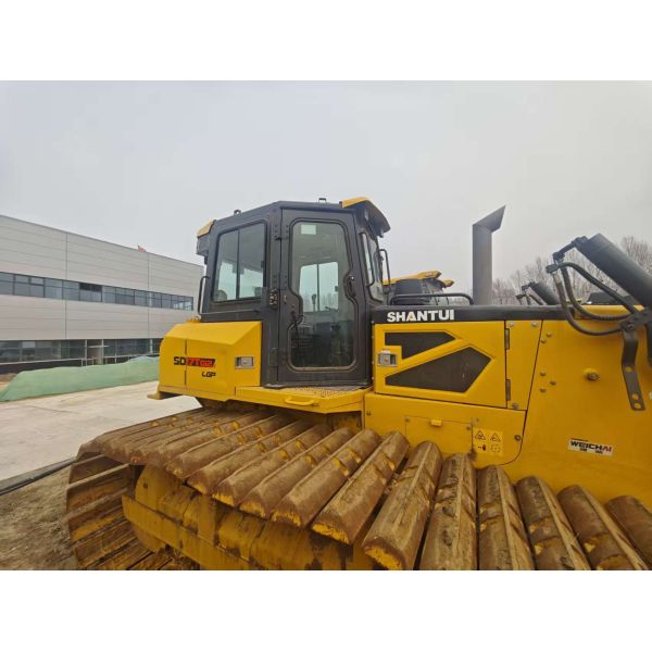Second-hand Shantui SD17T-Gi2 crawler bulldozer with 717.45 hours and 3D leveling system//Crawler bulldozer for sale