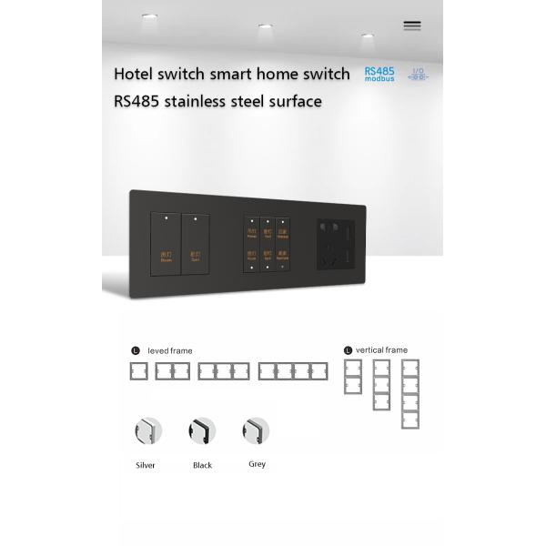 2 / 3 / 4 Gang Room Light Control Switch Anti Glare Design