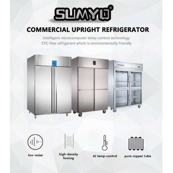 Hot Sell Refrigerator Commercial Fridge Fan Cooling Fridge Commercial Chiller Freezer Upright Refrigerator