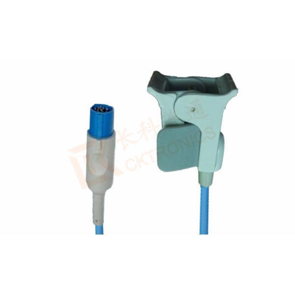 Hellige Spo2 Probe Sensor 10 Pin Reusable SpO2 Sensor Pediatric Finger Clip