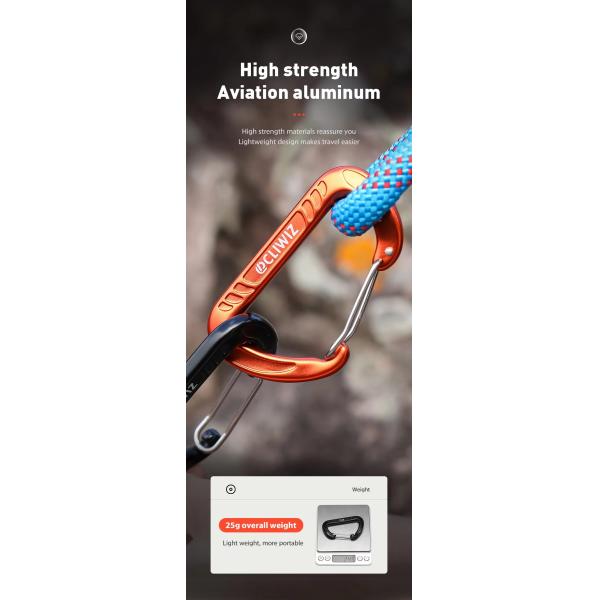 Climbing Hook Premium Quality Safety Tested Versatile Camping Hiking