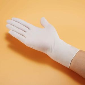 Buy cheap CE FDA EN455-2 Certificate White Latex Glove Lightly Powdered 3mm Thickness product